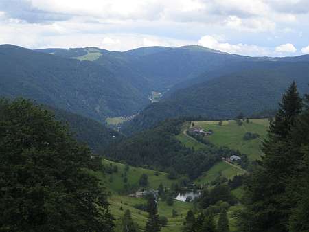 Blick vom Schauinsland bei Freiburg